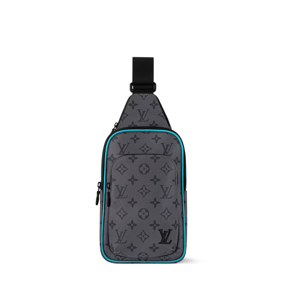 LOUIS VUITTON AVENUE MINI SLINGBAG PM MENS - GREY/BLUE