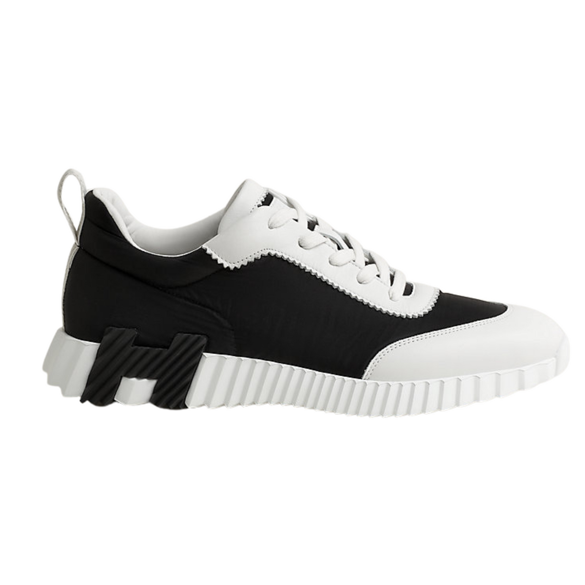 HERMES BOUNCING SNEAKER - BLACK/WHITE