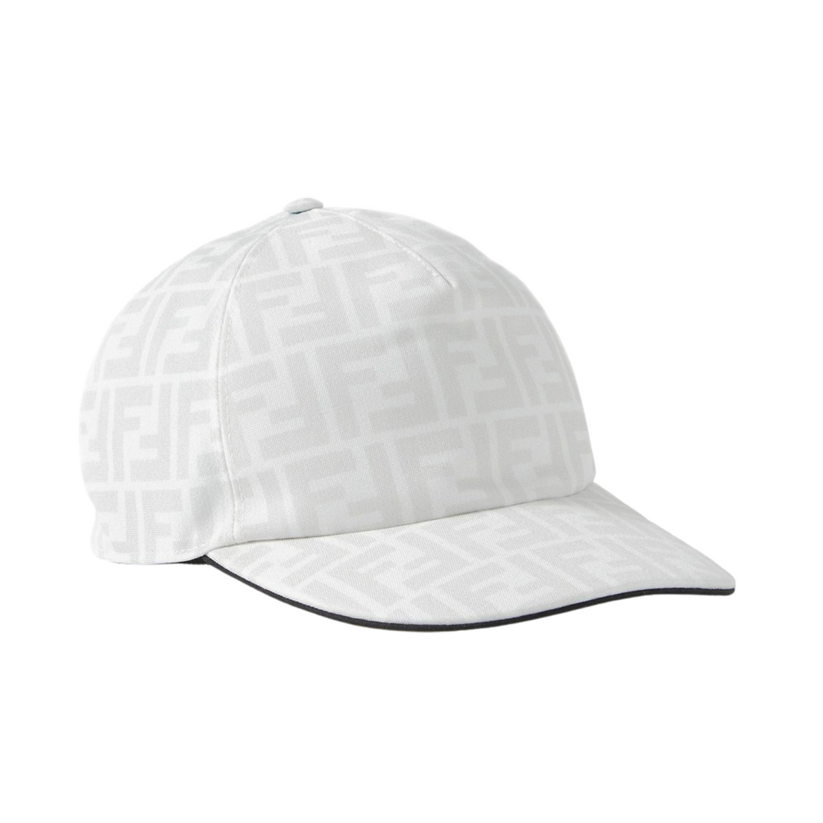 FENDI MONOGRAM HAT - WHITE