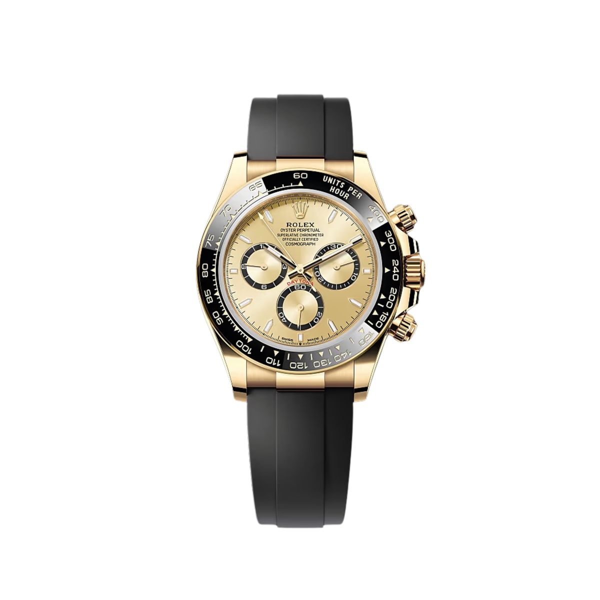 ROLEX COSMOGRAPH DAYTONA YELLOW GOLD OYSTERFLEX