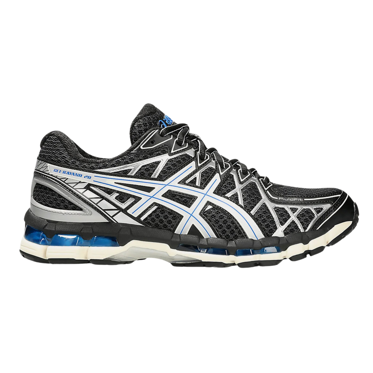ASICS GEL KAYANO 20 - BLACK PURE SILVER