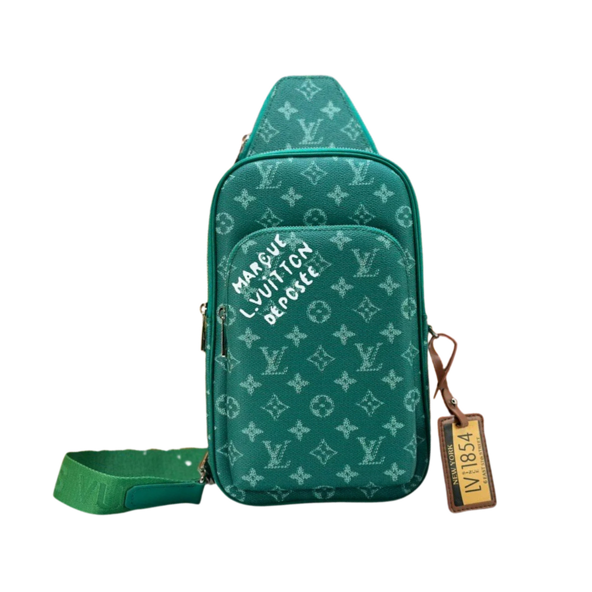 LOUIS VUITTON 57TH STREET NYC AVENUE SLINGBAG MENS - GREEN