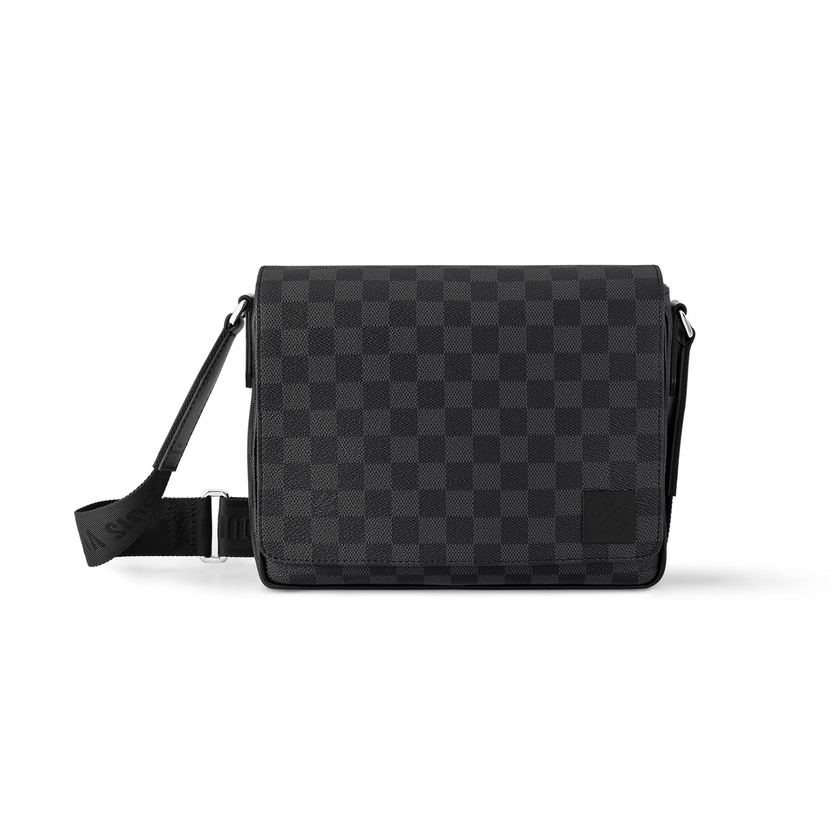 LOUIS VUITTON DAMIER INFINI DISTRICT BAG MENS - GRAPHITE