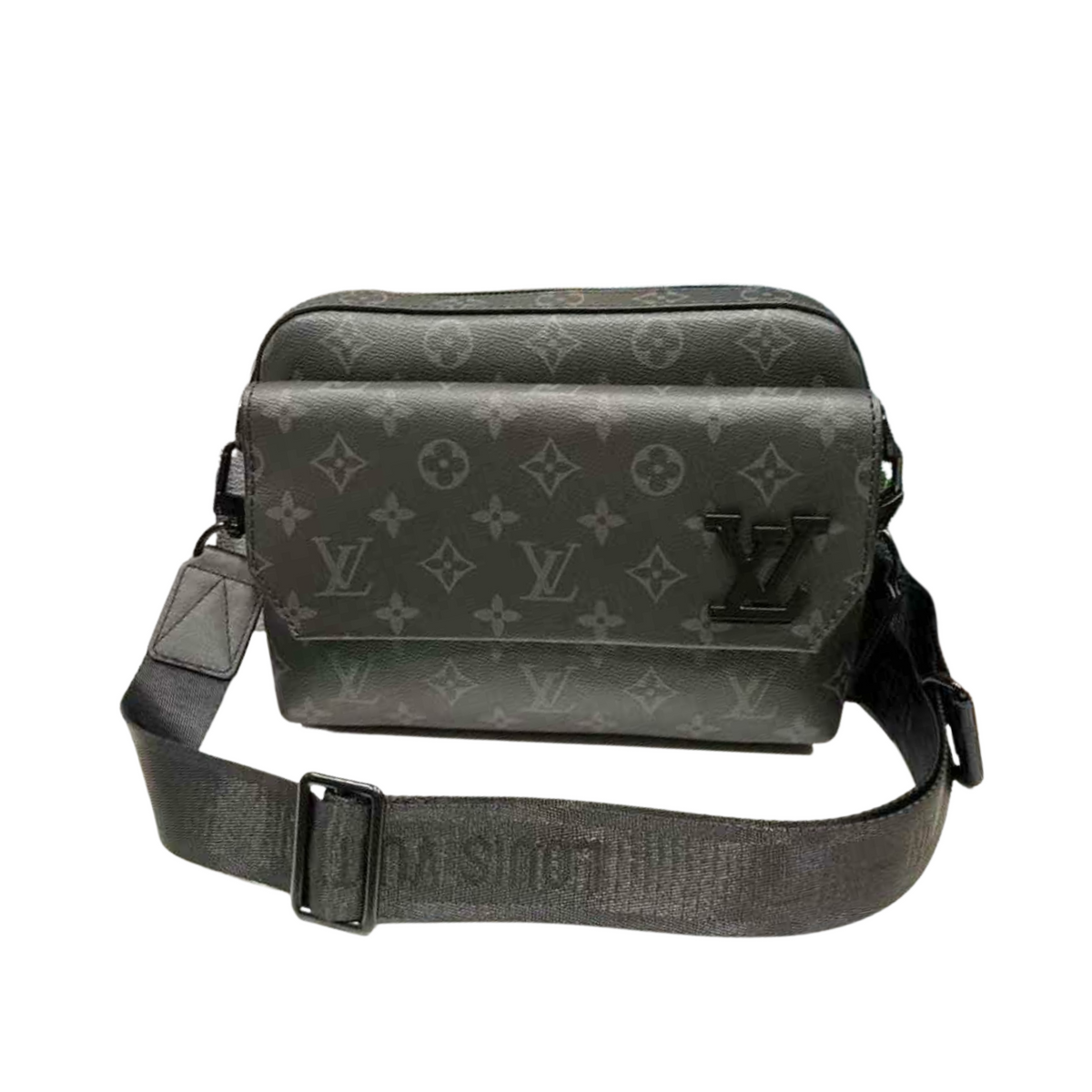 LOUIS VUITTON FASTLINE MESSENGER BAG MONOGRAM MENS - BLACK