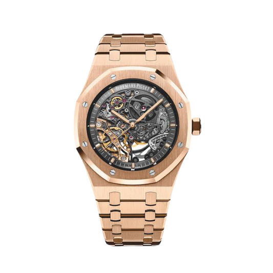 AUDEMARS PIGUET ROYAL OAK 41 DOUBLE BALANCE WHEEL - ROSE GOLD