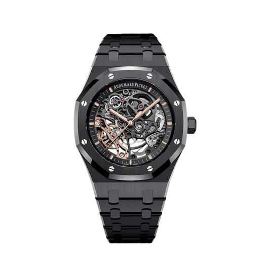 AUDEMARS PIGUET ROYAL OAK 41 DOUBLE BALANCE WHEEL - BLACK