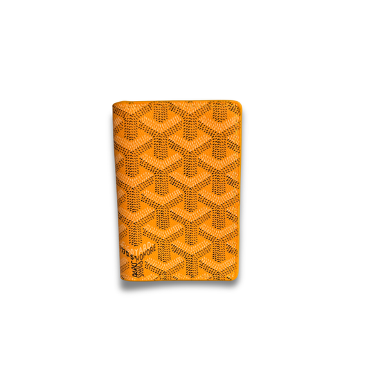 GOYARD FLIP CARD HOLDER - YELLOW