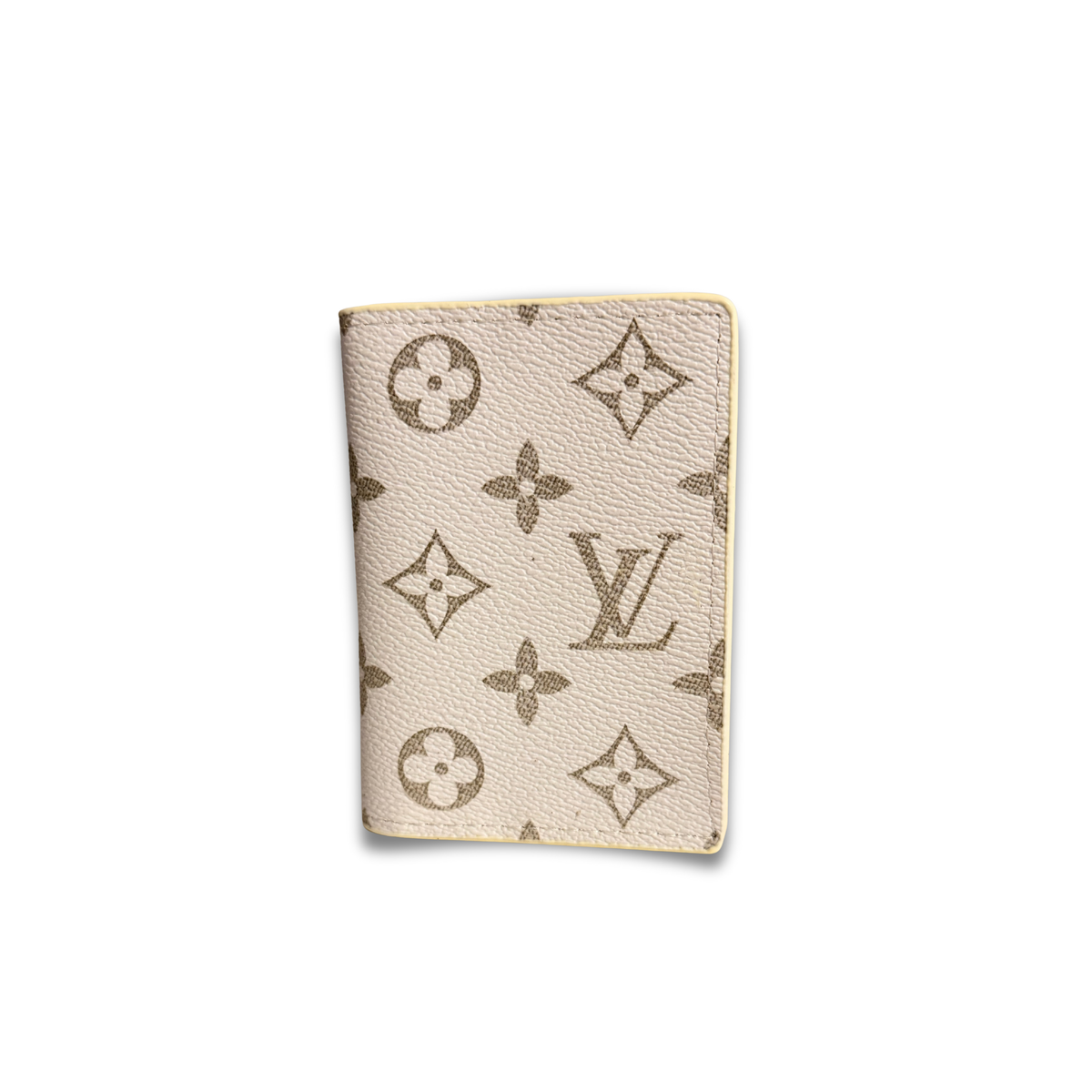 LOUIS VUITTON MONOGRAM FLIP CARD HOLDER - WHITE
