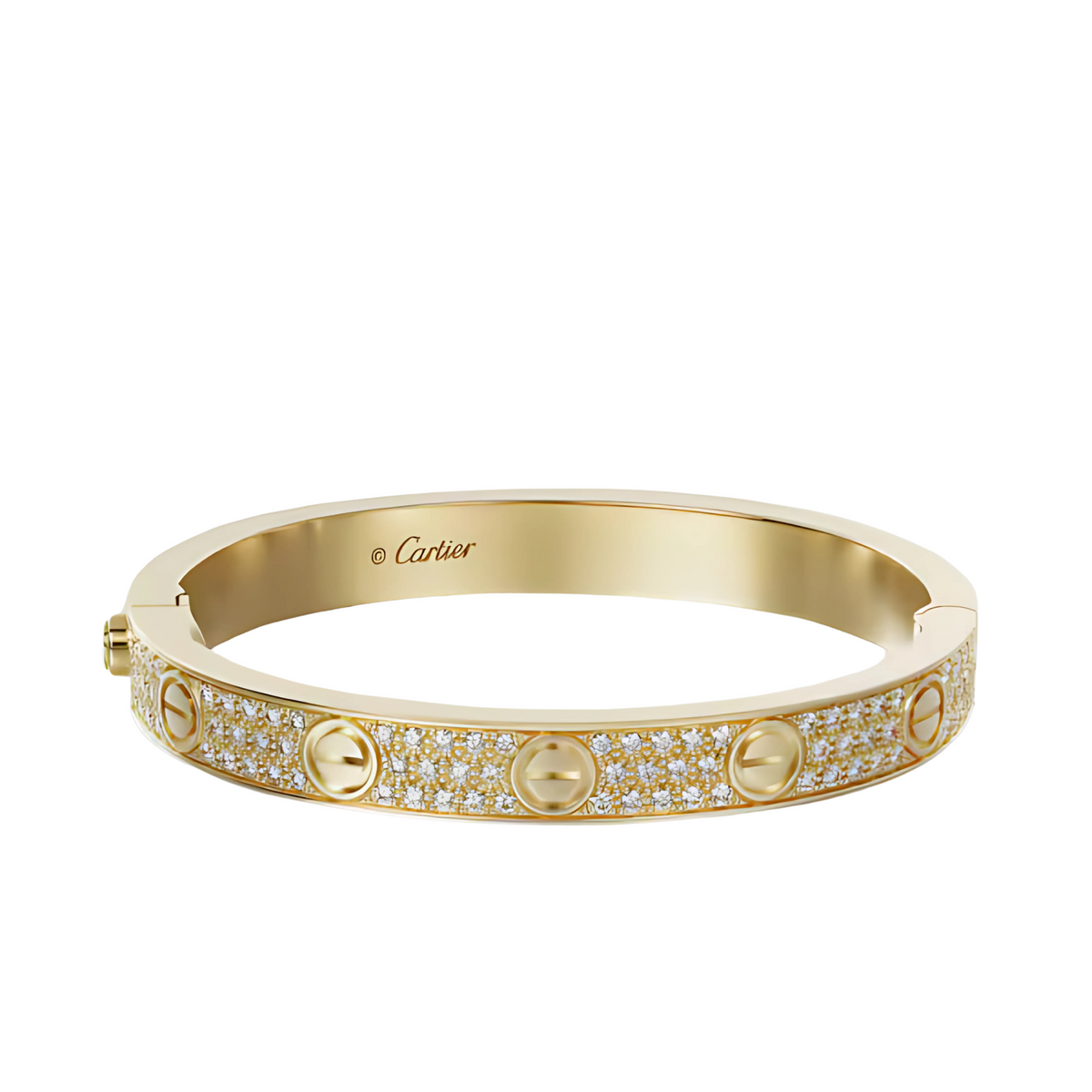 CARTIER LOVE CLASSIC BRACELET - DIAMANTE/GOLD