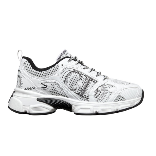 DIOR CHRONO SNEAKER - WHITE/BLACK