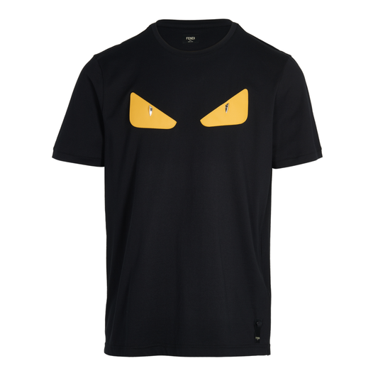 FENDI MONSTER EYE TSHIRT - BLACK