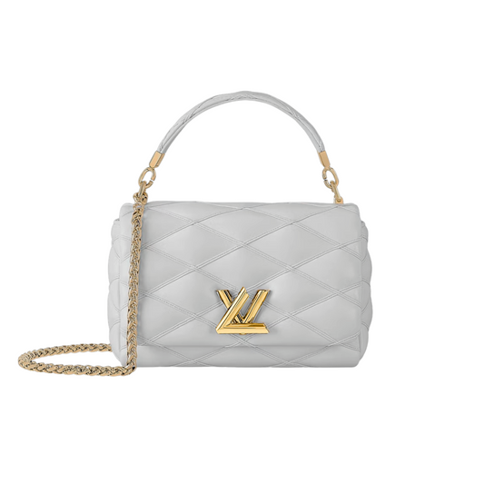 LOUIS VUITTON GO-14 MM MALLETAGE BAG - GREY