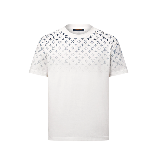 LOUIS VUITTON GRADIENT LOGO T-SHIRT - WHITE
