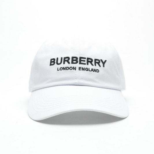 BURBERRY LONDON CAP - WHITE