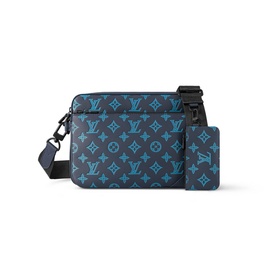 LOUIS VUITTON TRIO MESSENGER BAG -  NAVY RIVER BLUE