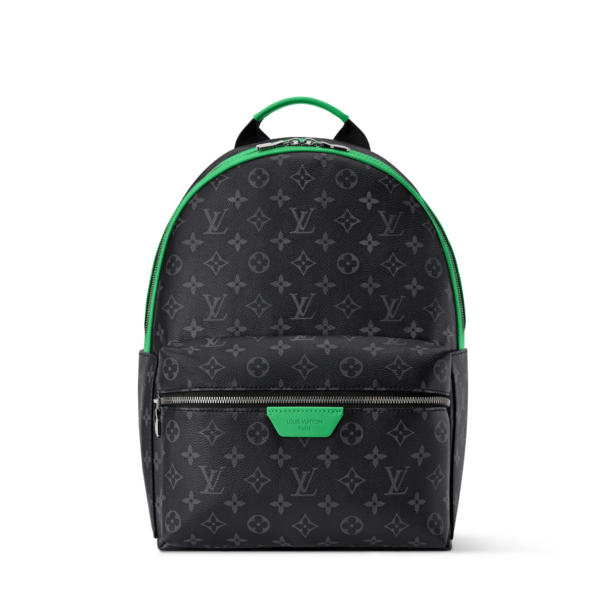 LOUIS VUITTON DISCOVERY BACKPACK MONOGRAM ECLIPSE - BLACK/GREEN